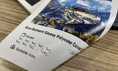 Polyester Inkjet Canvas glossy polyester Canvas