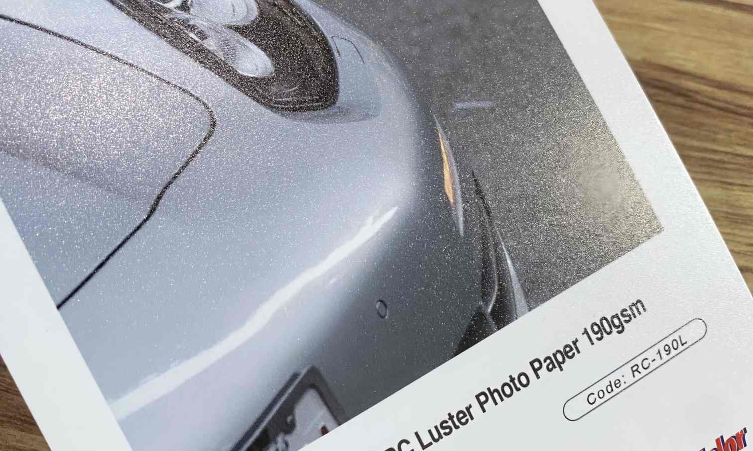 RC luster photo paper RC luster photo paper